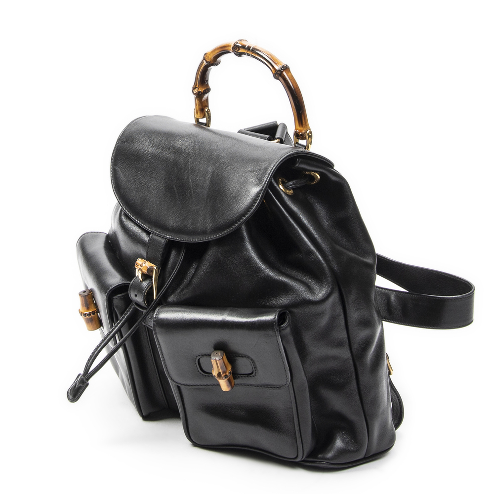 Gucci Large Bamboo Backpack - Picture 2 of 10